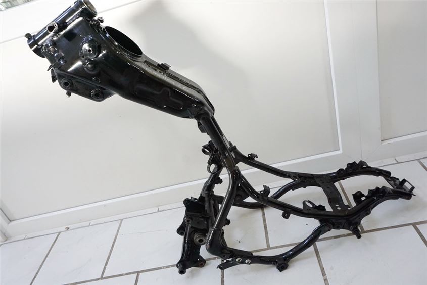 YAMAHA XV 535 VIRAGO RAHMEN & BRIEF FRAME - UNFALLFREI & VERMESSUNGSPROTOKOLL