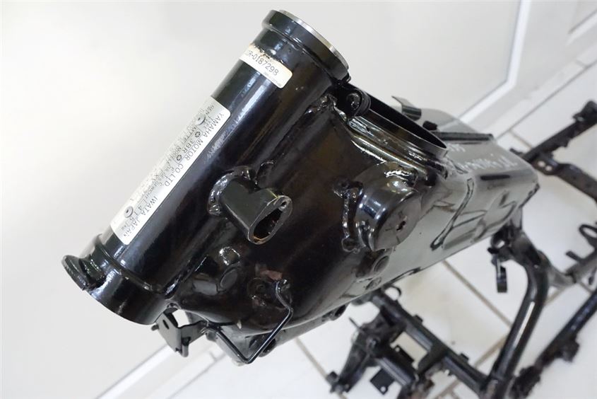 YAMAHA XV 535 VIRAGO RAHMEN & BRIEF FRAME - UNFALLFREI & VERMESSUNGSPROTOKOLL