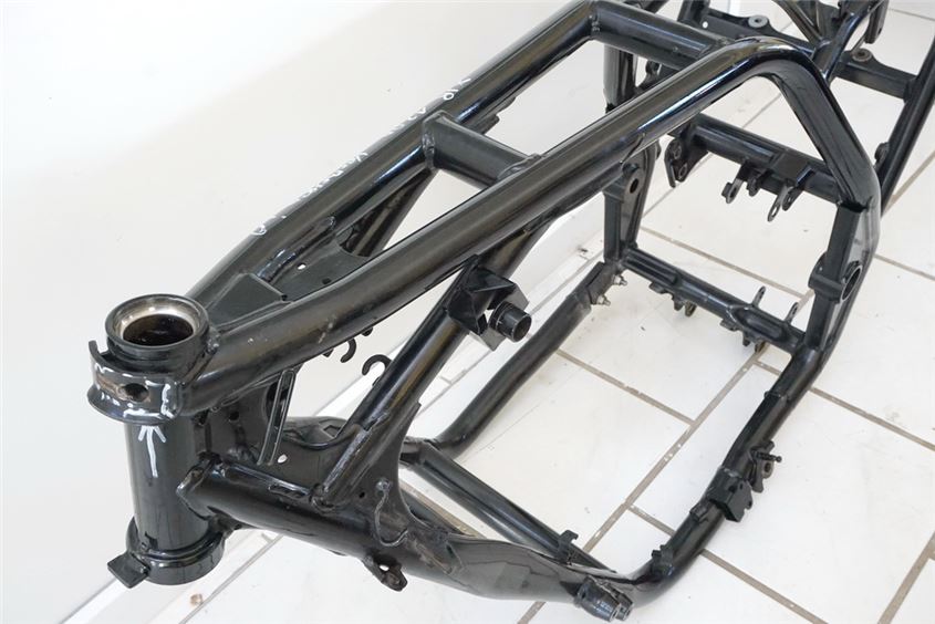 YAMAHA XJR 1200 4PU SP RAHMEN & BRIEF FRAME UNFALLFREI VERMESSUNGSPROTOKOLL