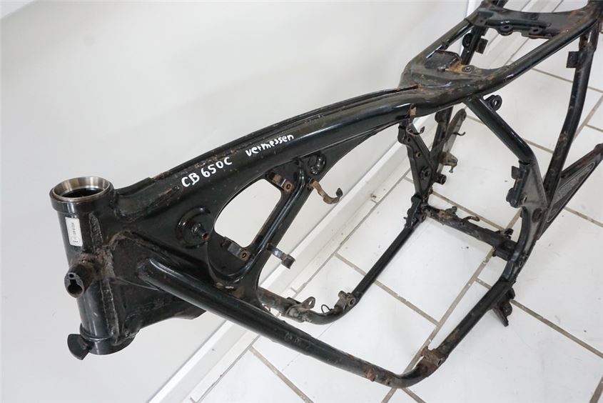 HONDA CB 650 C RC05 BASTIDOR Y DOCUMENTACIÓN INFORME DE MEDICIÓN DEL BASTIDOR