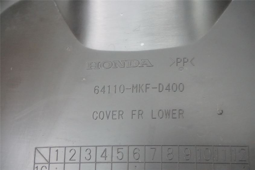 HONDA CBR 1000 RR ABS SC77 VERKLEIDUNG ABDECKUNG UNTER SCHEINWERFER BLENDE COVER