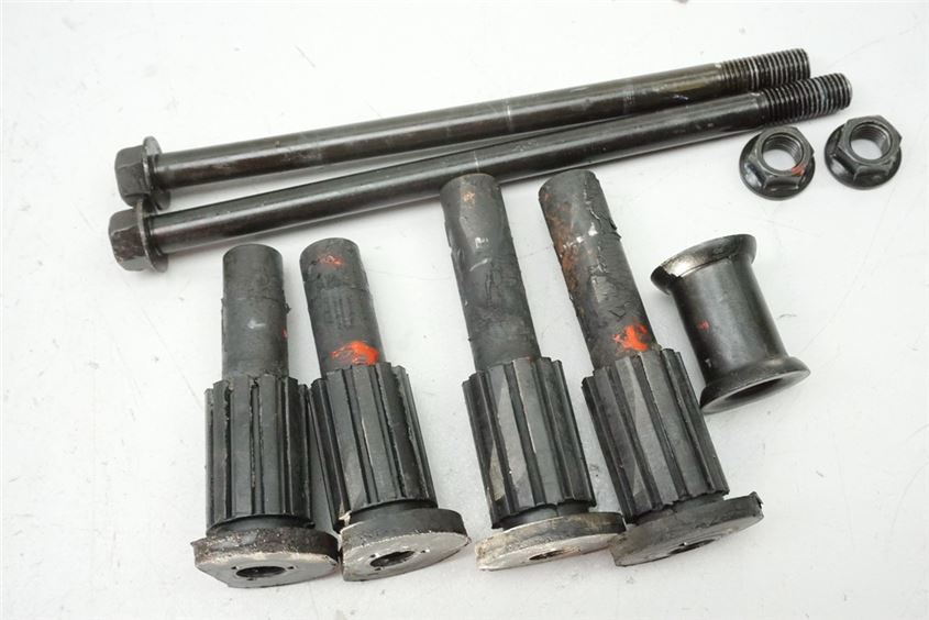 KAWASAKI ER 5 TWISTER ER500A SOPORTE MOTOR EJE PERNOS TORNILLOS SOPORTE MOTOR
