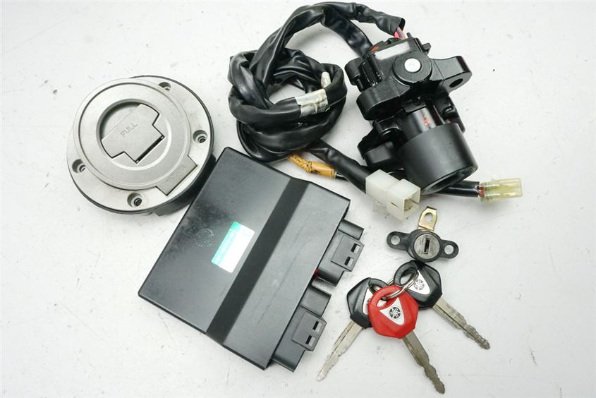 YAMAHA FZ1 S RN16 FAZER CONJUNTO DE CERRADURAS Y CDI DE ARRANQUE 3 LLAVES TAPA DE COMBUSTIBLE