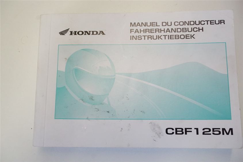 HONDA CBF 125 JC40 MANUAL DEL PROPIETARIO MANUAL DE INSTRUCCIONES