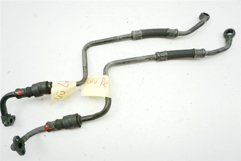SUZUKI GSX 1100 G GV74A ÖLLEITUNG LINKS & RECHTS ÖLKÜHLER ÖLSCHLAUCH
