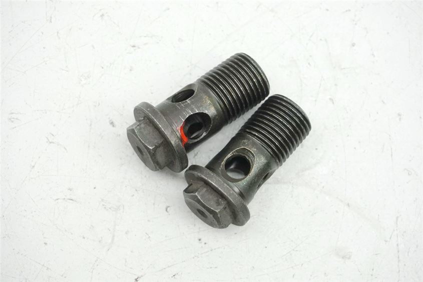 SUZUKI GSX 1100 G GV74A TORNILLO HUECO LÍNEA ACEITE ENFRIADOR ACEITE