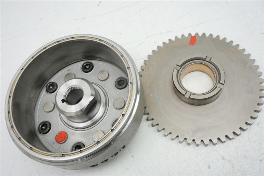 HONDA CB 500 PC26 LIMA ROTOR POLRAD LICHTMASCHINE ANLASSERFREILAUF
