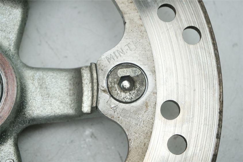SUZUKI AN 400 WVAU BURGMAN BREMSSCHEIBE HINTEN BRAKE DISC 4,830 MM