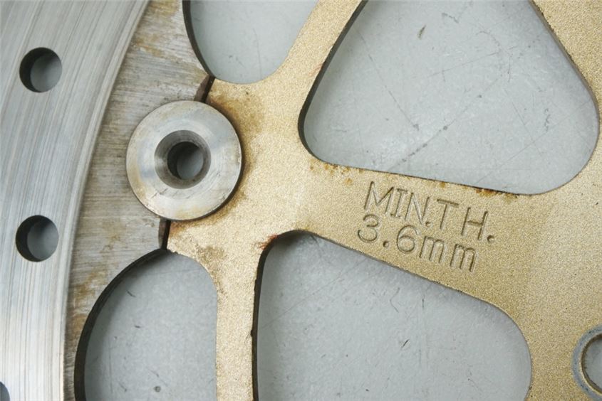 DUCATI 750 SS i.e. BREMSSCHEIBEN VORN BRAKE DISC 3,9 MM