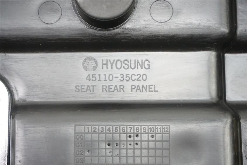 HYOSUNG GV 250 AQUILA SOZIUSSITZ SITZ SEAT