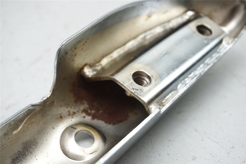 HYOSUNG GV 250 AQUILA ABDECKUNG COVER KOTFLÜGEL LINKS HINTEN