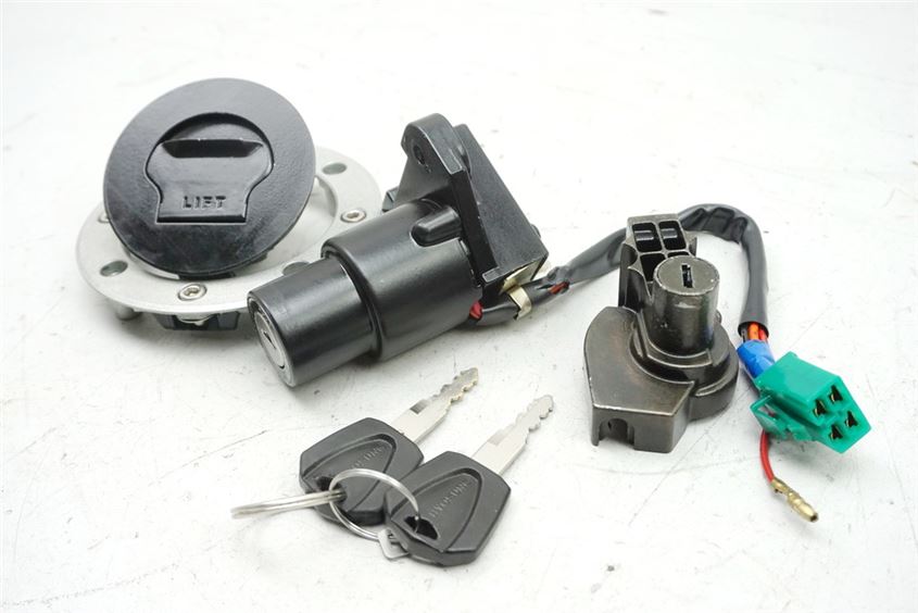 HYOSUNG GV 250 AQUILA JUEGO DE CERRADURAS BOMBÍN DE ARRANQUE TAPA DE DEPÓSITO 2 LLAVES
