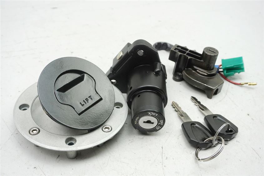 HYOSUNG GV 250 AQUILA JUEGO DE CERRADURAS BOMBÍN DE ARRANQUE TAPA DE DEPÓSITO 2 LLAVES