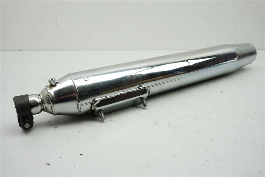 HYOSUNG GV 250 AQUILA AUSPUFF OBEN SCHALLDÄMPFER EXHAUST ZYLINDER HINTEN
