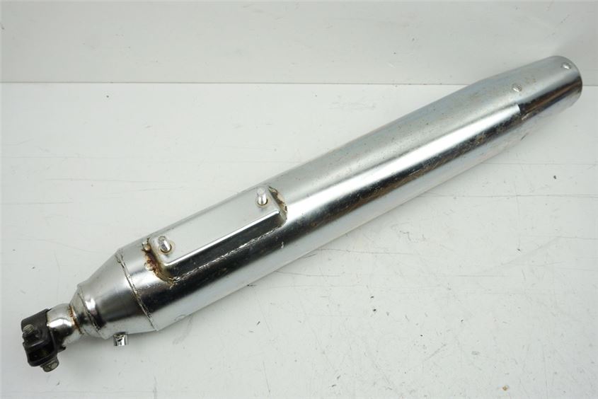 HYOSUNG GV 250 AQUILA AUSPUFF OBEN SCHALLDÄMPFER EXHAUST ZYLINDER HINTEN