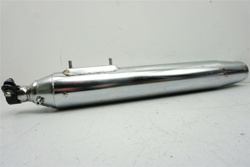 HYOSUNG GV 250 AQUILA AUSPUFF OBEN SCHALLDÄMPFER EXHAUST ZYLINDER HINTEN