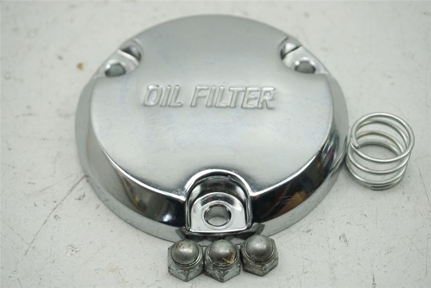 HYOSUNG GV 250 AQUILA CUBIERTA DE MOTOR TAPA FILTRO DE ACEITE EMBELLECEDOR