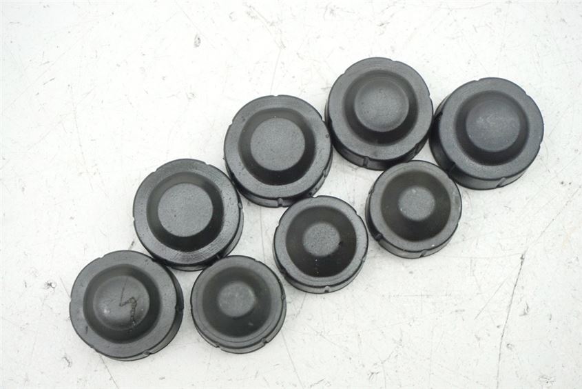 YAMAHA MT01 RP12 GOMAS TAPONES DE BASTIDOR CUBIERTA