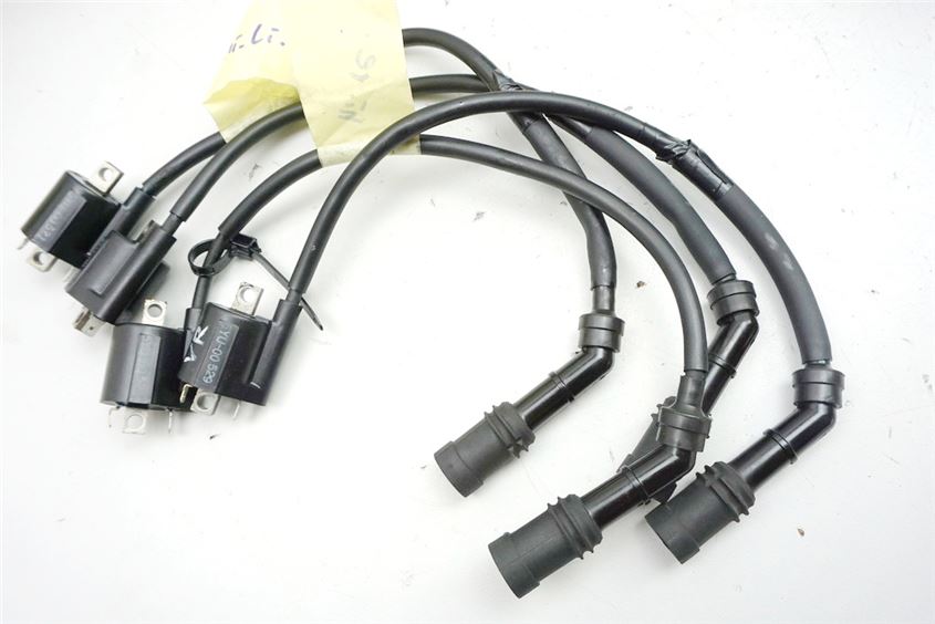 YAMAHA MT01 RP12 BOBINAS DE ENCENDIDO CAPUCHONES DE BUJÍA - JUEGO