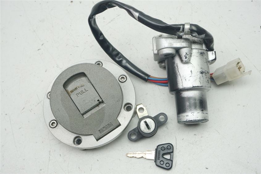 YAMAHA XJ 600 S 4BRA DIVERSION SCHLOßSATZ ZÜNDSCHLOß TANKDECKEL