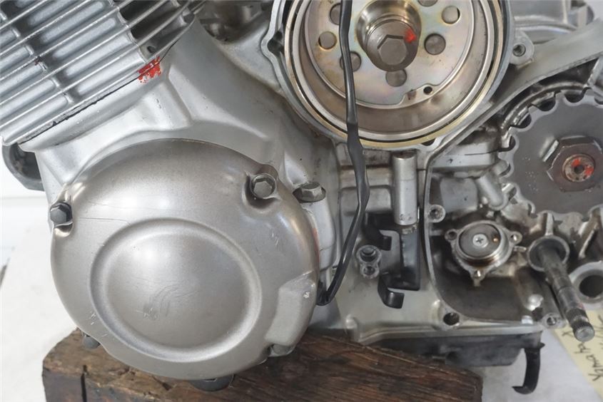YAMAHA XJ 600 S 4BRA DIVERSION MOTOR ENGINE KURBELWELLE ZYLINDERKOPF 67644 KM