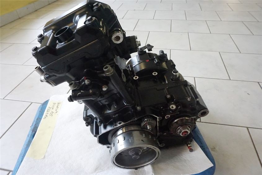 KAWASAKI BX 125 A NINJA MOTOR MOTOR CIGÜEÑAL CULATA - 13641 KM