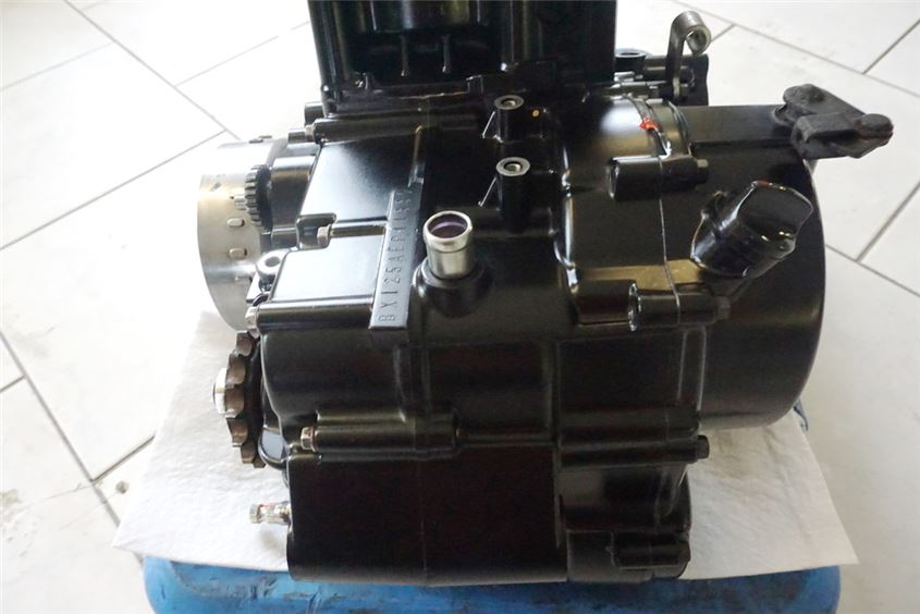 KAWASAKI BX 125 A NINJA MOTOR MOTOR CIGÜEÑAL CULATA - 13641 KM