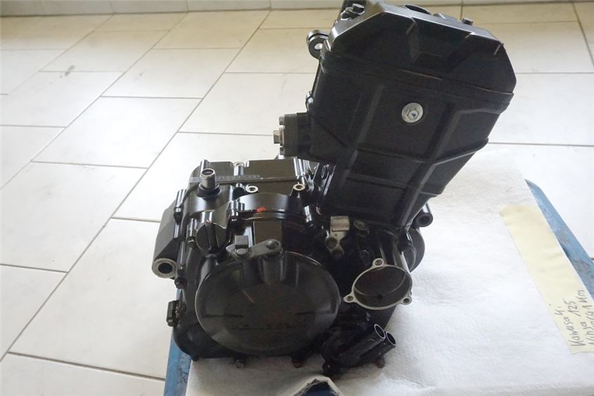 KAWASAKI BX 125 A NINJA MOTOR MOTOR CIGÜEÑAL CULATA - 13641 KM