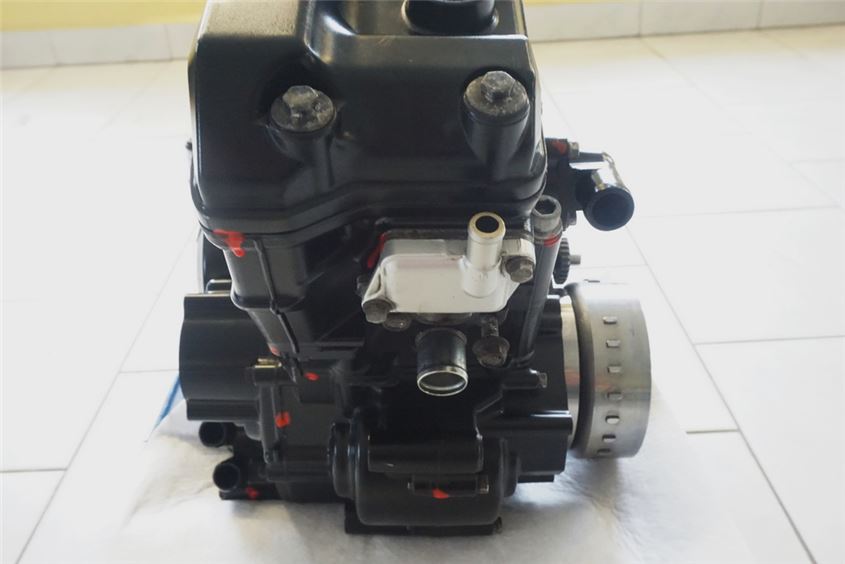 KAWASAKI BX 125 A NINJA MOTOR MOTOR CIGÜEÑAL CULATA - 13641 KM