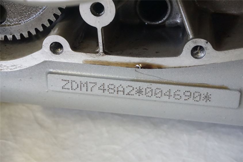 DUCATI 750 SS ie MOTOR ENGINE KURBELWELLE ZYLINDERKOPF GETRIEBE 22859 KM