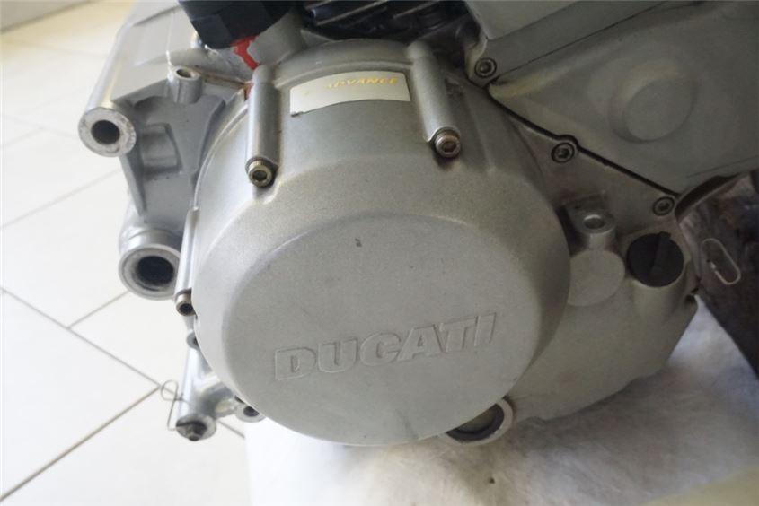 DUCATI 750 SS ie MOTOR ENGINE KURBELWELLE ZYLINDERKOPF GETRIEBE 22859 KM