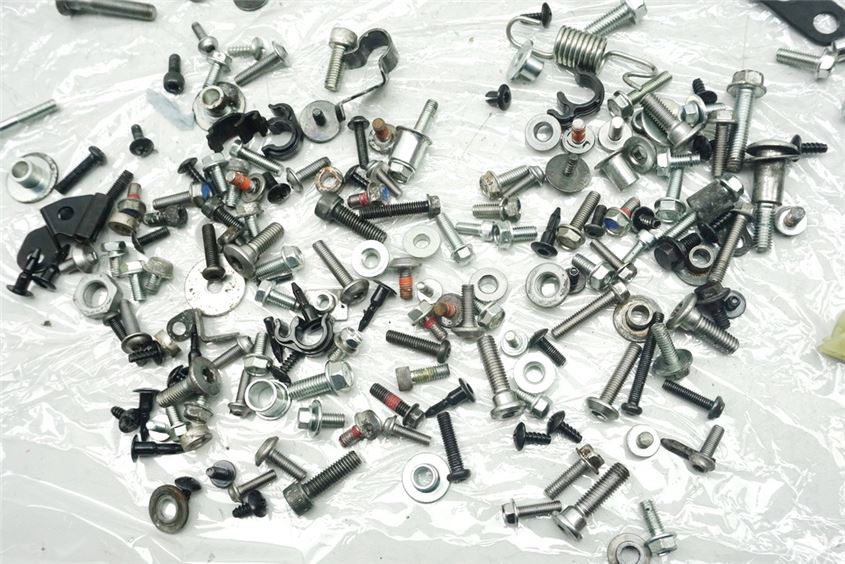 KAWASAKI BX 125 A NINJA SCREWS & SMALL PARTS & BRACKETS