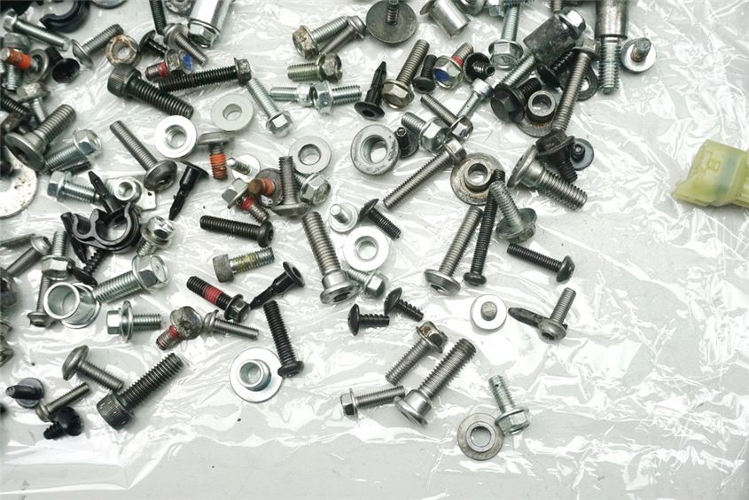KAWASAKI BX 125 A NINJA SCREWS & SMALL PARTS & BRACKETS