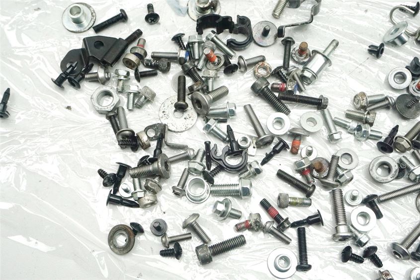 KAWASAKI BX 125 A NINJA SCREWS & SMALL PARTS & BRACKETS