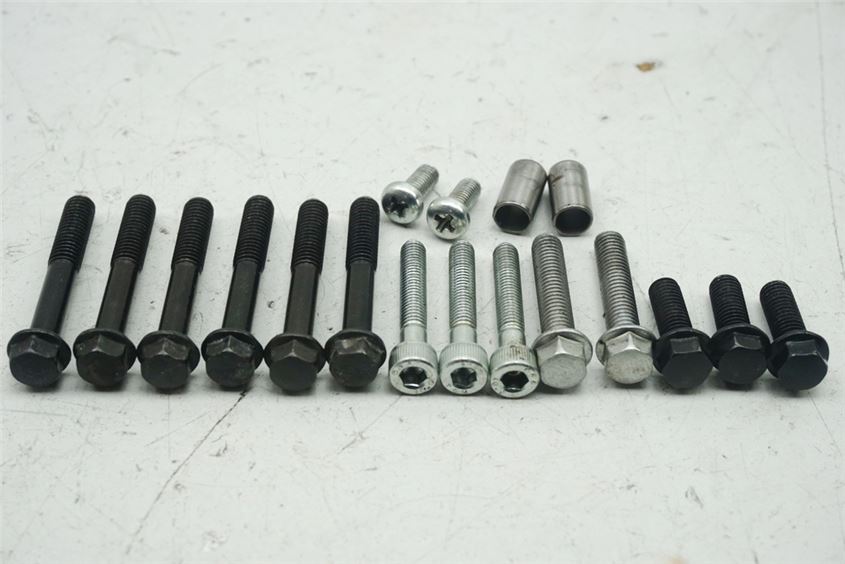 KAWASAKI BX 125 A NINJA SCREWS STATOR COVER ENGINE COVER