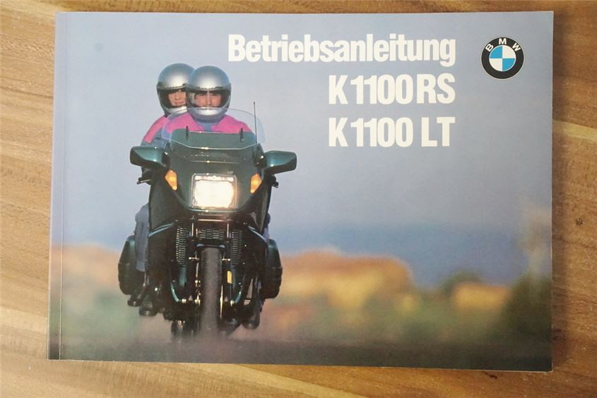 BMW K 1100 RS BETRIEBSANLEITUNG HANDBUCH