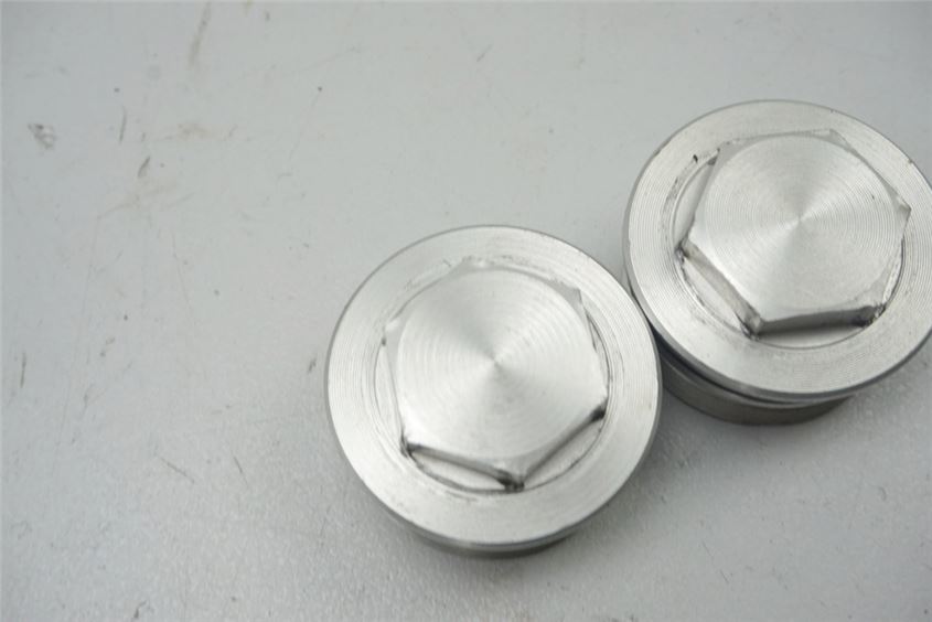 HONDA CBF 600 NABS PC38 GABEL VERSCHLUß SCHRAUBE STOPFEN - PAAR