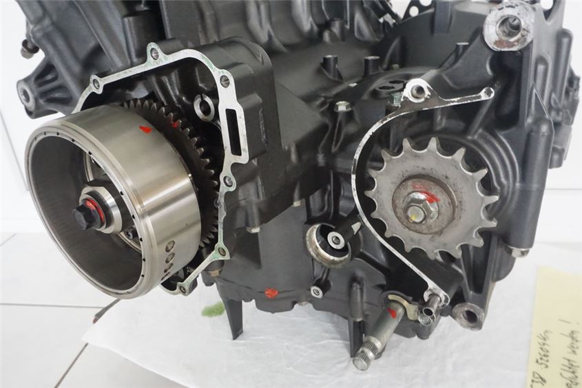 HONDA CBF 600 NABS PC38 MOTOR ENGINE KURBELWELLE ZYLINDERKOPF