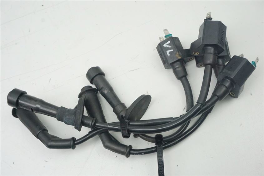 HONDA XL 600 PD06 TRANSALP BOBINAS DE ENCENDIDO CAPUCHONES BUJÍA JUEGO