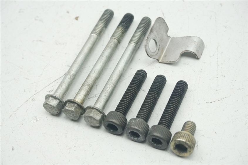 YAMAHA XJ 600 S 4BRA DIVERSION SCREWS ALTERNATOR COVER ENGINE COVER