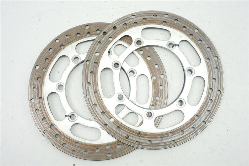 KAWASAKI VN 1500 CLASSIC TOURER VNT 50G DISCOS DE FRENO DELANTEROS PAR BRAKE DISC