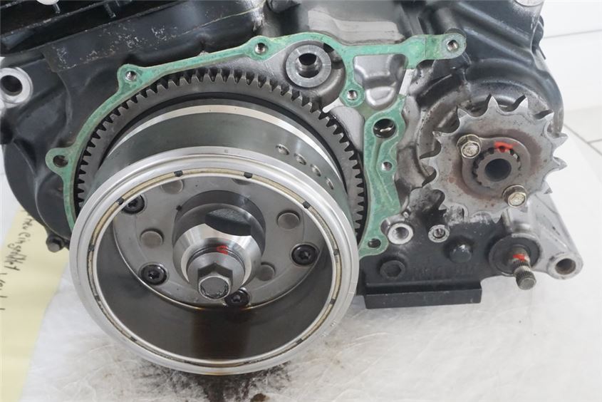 HONDA SLR 650 RD09 MOTOR CIGÜEÑAL CILINDRO CAJA DE CAMBIOS 30986 KM