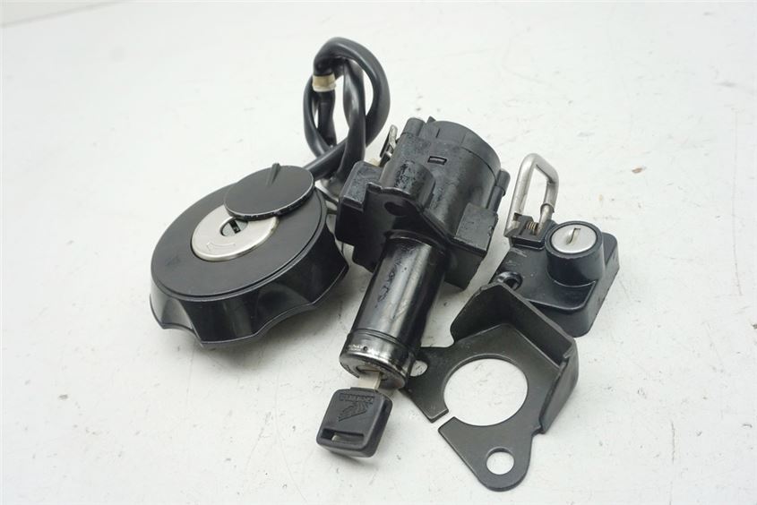 HONDA XL 600 PD06 TRANSALP CONJUNTO CERRADURAS BOMBÍN ARRANQUE TAPA DEPÓSITO + 2 LLAVES