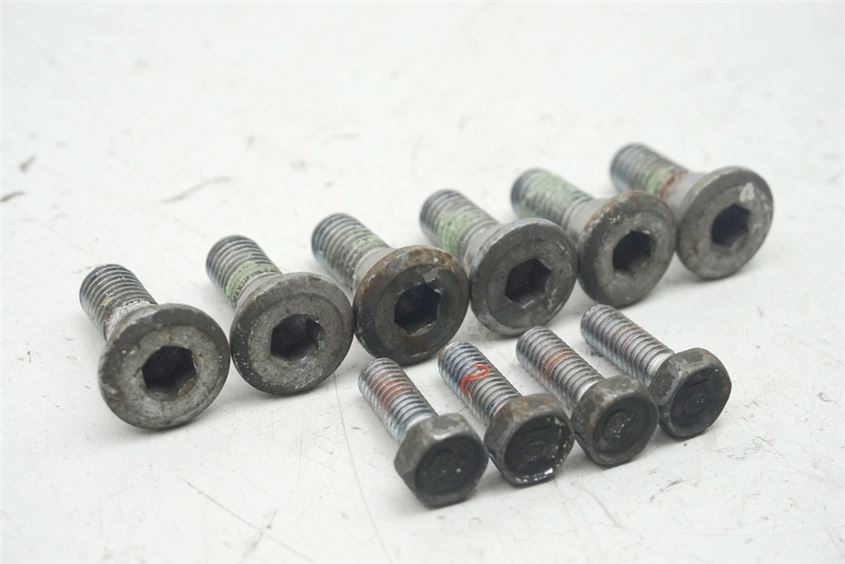 HONDA SLR 650 RD09 TORNILLOS DISCO DE FRENO DELANTERO Y TRASERO