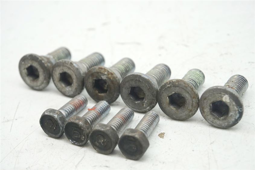 HONDA SLR 650 RD09 TORNILLOS DISCO DE FRENO DELANTERO Y TRASERO