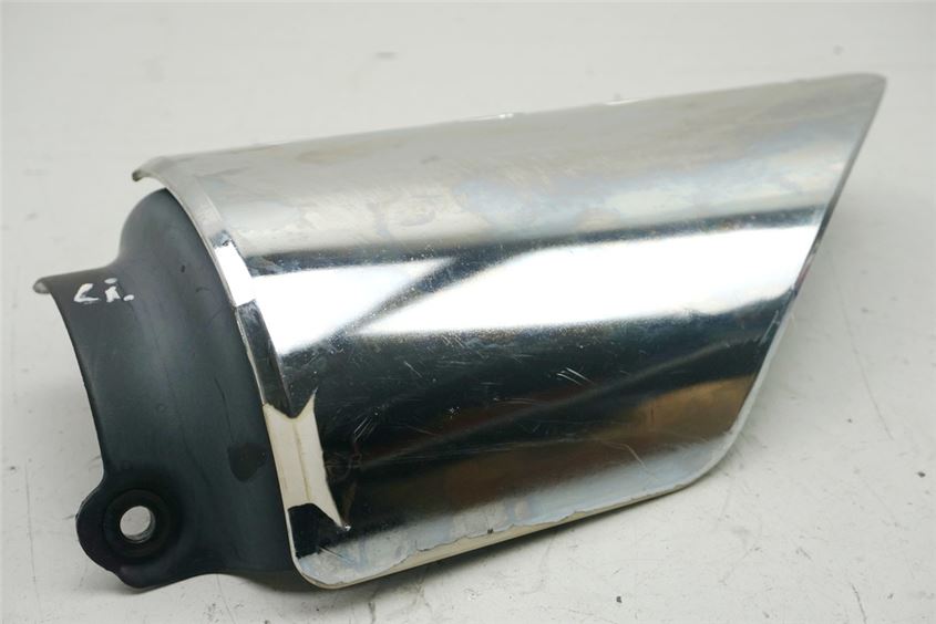 HONDA SLR 650 RD09 CUBIERTA PROTECTORA TÉRMICA TUBO DE ESCAPE IZQUIERDO PROTECTOR ANTICOLOR