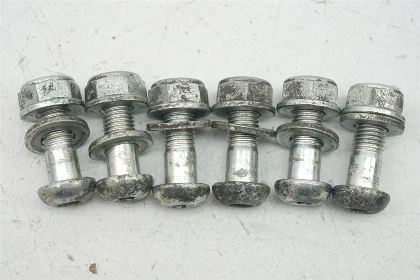 HONDA SLR 650 RD09 TORNILLOS PORTACORONAS CORONA