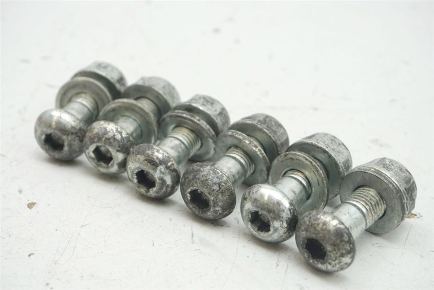 HONDA SLR 650 RD09 TORNILLOS PORTACORONAS CORONA