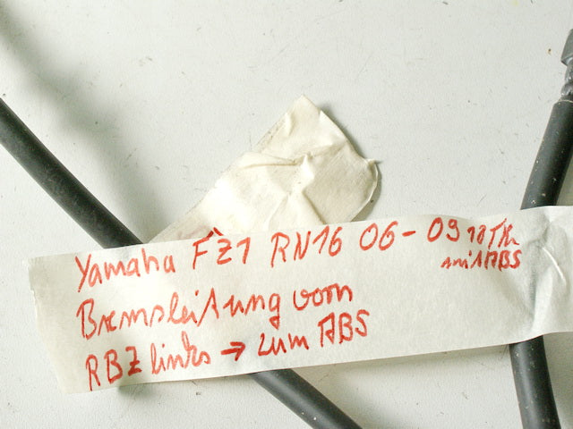 YAMAHA FZ1 N ABS RN16 BREMLEITUNG VORN BRAKE HOSE