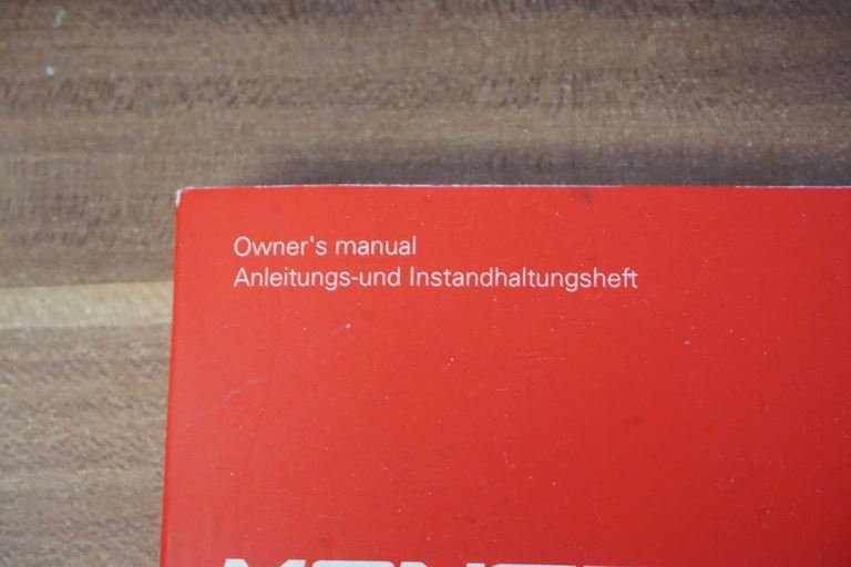 DUCATI MONSTER 1100 EVO ABS M5 MANUAL DE INSTRUCCIONES MANUAL DE USUARIO GUÍA DE USO